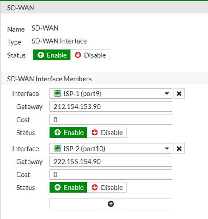 sd-wan configuration sd-wan configuration