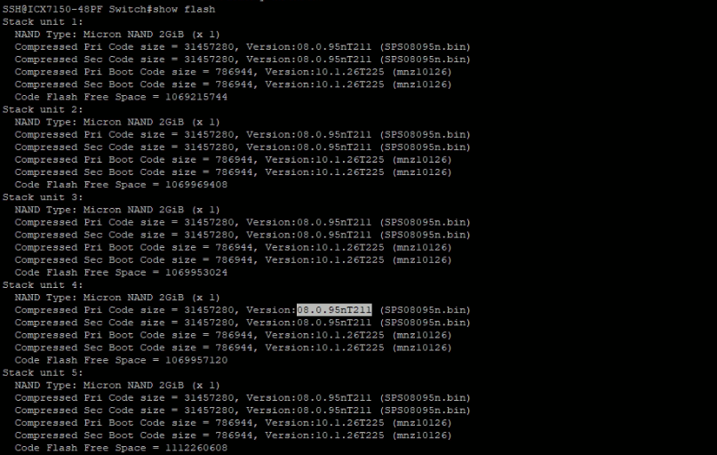 Ruckus Firmware Upgrade Sırasında