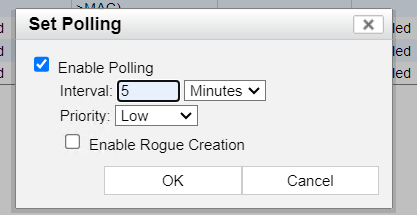 fortinac polling
