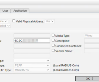 FortiNAC Profile Host Status